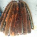 Detachable Real Raccoon Fur Trim for Hood Fur Collar